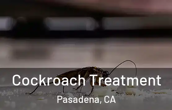  Cockroach Treatment Pasadena, CA