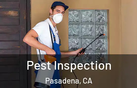  Pest Inspection Pasadena, CA